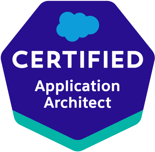 Salesforce Application Architect certification badge